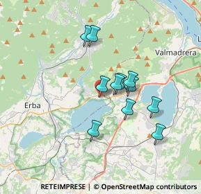 Mappa Via Martinelli, 22030 Pusiano CO, Italia (2.76545)