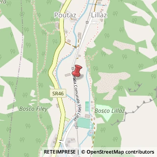 Mappa Località Lillaz, 11020 Antey-Saint-Andr? AO, Italia, 11020 Antey-Saint-André, Aosta (Valle d'Aosta)
