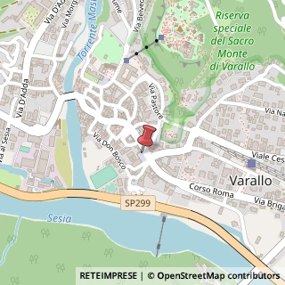 Mappa Piazza Vittorio Emanuele II, 19, 13019 Varallo, Vercelli (Piemonte)