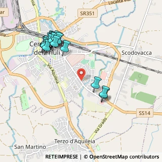 Mappa Via III Armata, 33052 Cervignano del Friuli UD, Italia (1.0965)