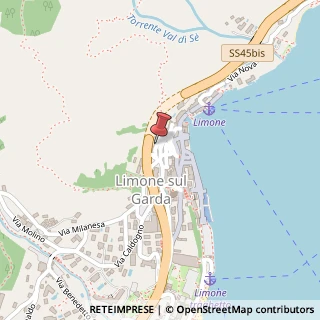 Mappa Via orti 7, 25010 Limone sul Garda, Brescia (Lombardia)