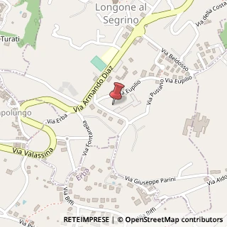 Mappa Via Giuseppe Parini, 1, 22030 Longone al Segrino, Como (Lombardia)