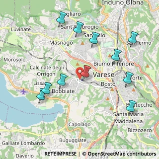 Mappa Centro Medico Beccaria, 21100 Varese VA, Italia (2.19273)