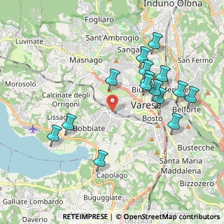 Mappa Centro Medico Beccaria, 21100 Varese VA, Italia (1.99067)