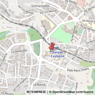 Mappa Via Calogero Marrone, 4, 21100 Varese, Varese (Lombardia)