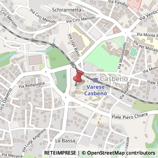 Mappa Via Calogero Marrone, 2, 21100 Varese, Varese (Lombardia)