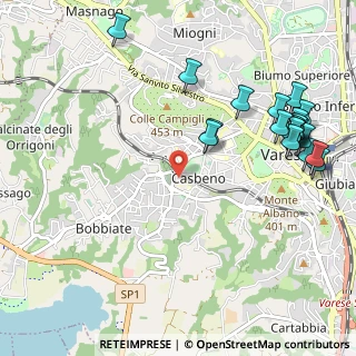 Mappa Centro Medico Beccaria, 21100 Varese VA, Italia (1.29)