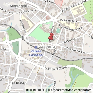 Mappa Via S. Antonio, 54, 21100 Varese, Varese (Lombardia)