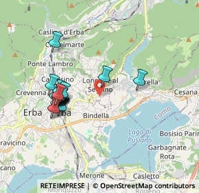 Mappa Via Giuseppe Parini, 22030 Longone Al Segrino CO, Italia (1.73)