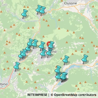 Mappa Via Cà da Pì, 24024 Gandino BG, Italia (4.613)