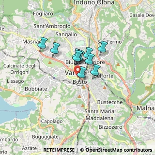 Mappa Piazza della Repubblica angolo Ravasi, 21100 Varese VA, Italia (1.03727)
