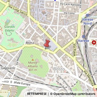 Mappa Piazza della Repubblica, 6, 21100 Varese, Varese (Lombardia)