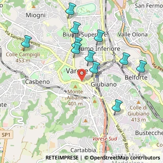 Mappa Piazza della Repubblica angolo Ravasi, 21100 Varese VA, Italia (1.04636)