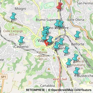 Mappa Piazza della Repubblica angolo Ravasi, 21100 Varese VA, Italia (0.92222)