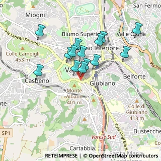 Mappa Piazza della Repubblica angolo Ravasi, 21100 Varese VA, Italia (0.78429)