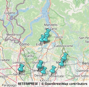 Mappa Via Gaetano Strambio, 22030 Eupilio CO, Italia (16.72273)