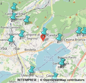 Mappa Via Gaetano Strambio, 22030 Eupilio CO, Italia (2.72923)