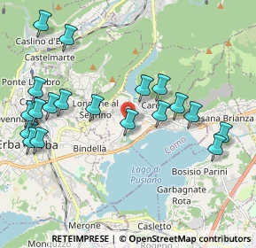 Mappa Via Gaetano Strambio, 22030 Eupilio CO, Italia (2.23316)