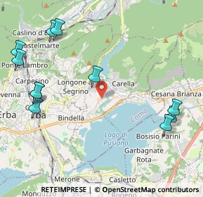 Mappa Via Gaetano Strambio, 22030 Eupilio CO, Italia (2.67636)