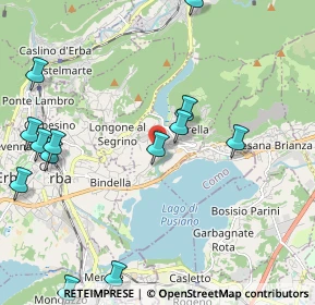 Mappa Via Gaetano Strambio, 22030 Eupilio CO, Italia (2.59923)