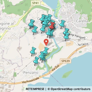 Mappa Via Gaetano Strambio, 22030 Eupilio CO, Italia (0.41923)