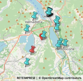 Mappa Via IV Novembre, 23851 Galbiate LC, Italia (3.89105)