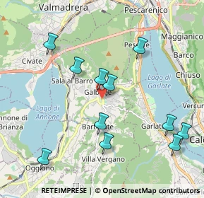 Mappa Via IV Novembre, 23851 Galbiate LC, Italia (2.10545)