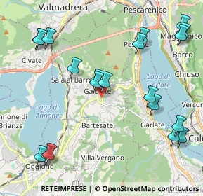 Mappa Via IV Novembre, 23851 Galbiate LC, Italia (2.5185)