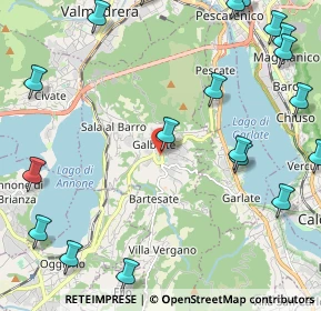 Mappa Via IV Novembre, 23851 Galbiate LC, Italia (3.11)