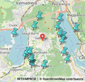 Mappa Via IV Novembre, 23851 Galbiate LC, Italia (2.1585)