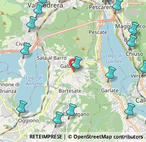Mappa Via IV Novembre, 23851 Galbiate LC, Italia (3.26)
