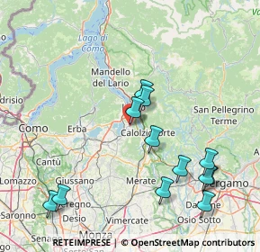 Mappa Via IV Novembre, 23851 Galbiate LC, Italia (17.22833)