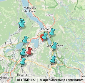 Mappa Via IV Novembre, 23851 Galbiate LC, Italia (7.62)