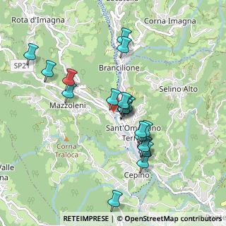 Mappa Lungotorrente Gabriele Mager, 24038 Sant'Omobono Terme BG, Italia (0.843)