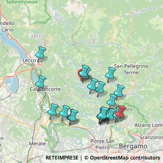 Mappa Lungotorrente Gabriele Mager, 24038 Sant'Omobono Terme BG, Italia (8.0435)