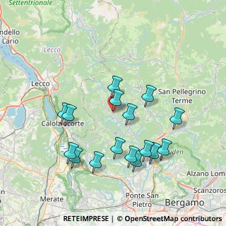 Mappa Lungotorrente Gabriele Mager, 24038 Sant'Omobono Terme BG, Italia (7.46125)