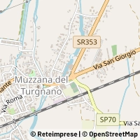 Hartă Muzzana del Turgnano