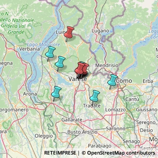 Mappa Via Michelangelo Buonarroti, 21100 Varese VA, Italia (5.95267)