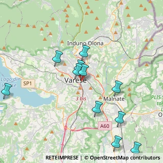 Mappa Via Michelangelo Buonarroti, 21100 Varese VA, Italia (4.26545)