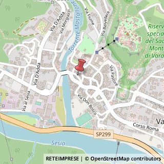 Mappa Via g. alberganti 7, 13019 Varallo, Vercelli (Piemonte)