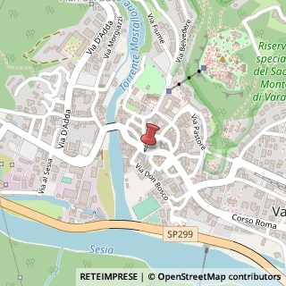 Mappa Via Umberto I, 69, 13019 Varallo, Vercelli (Piemonte)