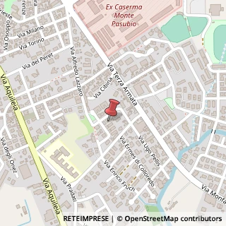 Mappa Via D. M. Turoldo, 19, 33052 Palmanova, Udine (Friuli-Venezia Giulia)