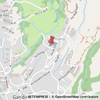 Mappa Via San Martino, 18, 24024 Gandino, Bergamo (Lombardia)