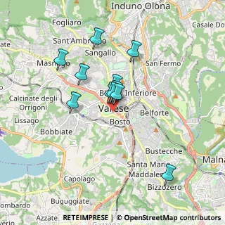 Mappa Piazza Ragazzi del, 21100 Varese VA, Italia (1.42273)