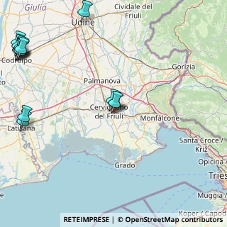 Mappa Via Costantino Dardi, 33052 Cervignano del Friuli UD, Italia (25.30714)
