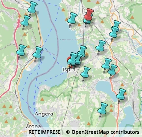 Mappa Via Passo Sentinella, 21027 Ispra VA, Italia (3.8735)