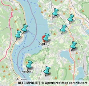 Mappa Via Passo Sentinella, 21027 Ispra VA, Italia (4.57583)