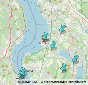 Mappa Via Passo Sentinella, 21027 Ispra VA, Italia (6.19636)