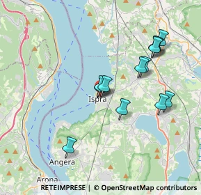 Mappa Via Passo Sentinella, 21027 Ispra VA, Italia (3.45385)