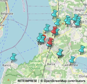 Mappa Via Passo Sentinella, 21027 Ispra VA, Italia (1.8855)